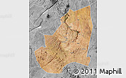 Satellite Map of Kondoa, desaturated