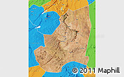 Satellite Map of Kondoa, political outside