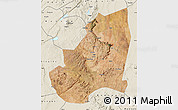 Satellite Map of Kondoa, shaded relief outside