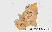 Satellite Map of Kondoa, single color outside