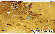 Physical Panoramic Map of Kondoa