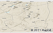 Shaded Relief Panoramic Map of Kondoa