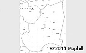 Blank Simple Map of Kondoa