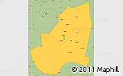 Savanna Style Simple Map of Kondoa