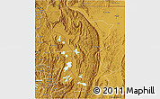 Physical 3D Map of Karagwe