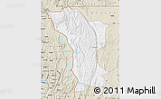 Classic Style Map of Karagwe