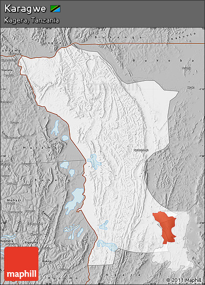 Gray Map of Karagwe