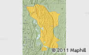 Savanna Style Map of Karagwe