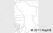 Blank Simple Map of Karagwe