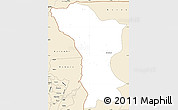 Classic Style Simple Map of Karagwe