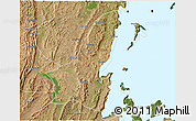 Satellite 3D Map of Muleba