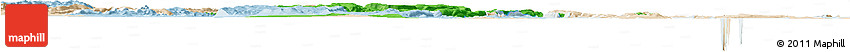 Political Horizon Map of Muleba, lighten