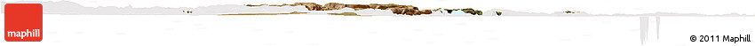 Satellite Horizon Map of Muleba, cropped outside