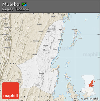 Classic Style Map of Muleba