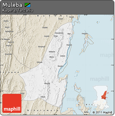 Classic Style Map of Muleba