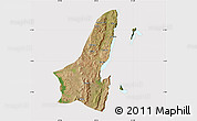 Satellite Map of Muleba, cropped outside