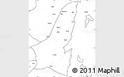 Blank Simple Map of Muleba