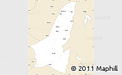 Classic Style Simple Map of Muleba