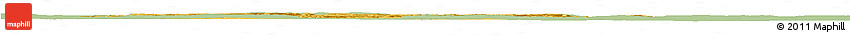 Savanna Style Horizon Map of Ngara, single color outside