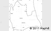 Blank Simple Map of Zansibar North