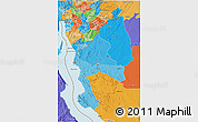 Political Shades 3D Map of Kigoma