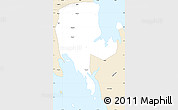 Classic Style Simple Map of Zansibar Central