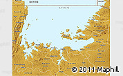 Physical 3D Map of L. Victoria