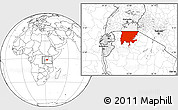 Blank Location Map of L. Victoria