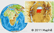 Physical Location Map of L. Victoria