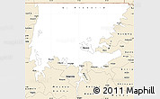Classic Style Simple Map of L. Victoria
