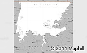 Gray Simple Map of L. Victoria