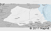 Gray Panoramic Map of Lindi