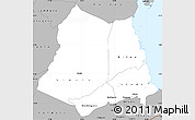 Gray Simple Map of Lindi