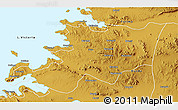 Physical 3D Map of Musoma