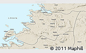 Shaded Relief 3D Map of Musoma