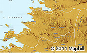 Physical Map of Musoma