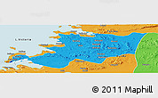 Political Panoramic Map of Musoma