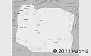 Gray 3D Map of Serengeti