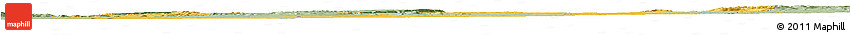 Savanna Style Horizon Map of Serengeti