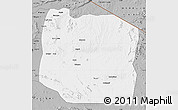 Gray Map of Serengeti