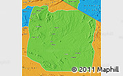 Political Map of Serengeti