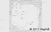Silver Style Map of Serengeti
