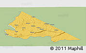 Savanna Style 3D Map of Tarime, single color outside