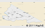 Classic Style Map of Tarime, single color outside