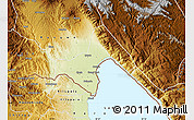 Physical Map of Kyela