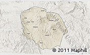 Shaded Relief 3D Map of Rungwe, lighten
