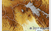 Physical Map of Rungwe