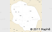 Classic Style Simple Map of Rungwe
