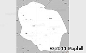Gray Simple Map of Rungwe
