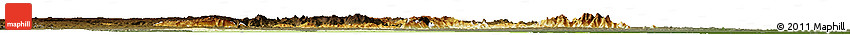 Physical Horizon Map of Morogoro, darken
